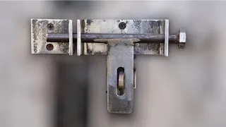 Make A Slide Bolt Latch
