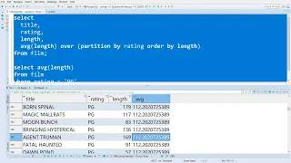 37 - Aggregate window functions Mastery with SQL