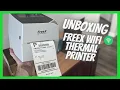 Best Value Wireless Thermal Label Printer in 2021 FreeX Wifi Thermal Printer Unboxing and Review