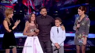 لحظه بكاء محمد اسامه نجم ذا فويس كيدز   دندنها