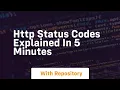http status codes explained in 5 minutes