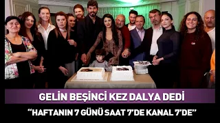 #Gelin dizisi beşinci kez dalya dedi!