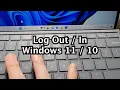 How to Lock Screen Unlock Windows 11 or 10 PC