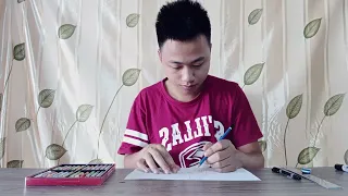 How to Draw and Color a Bottle of Ginseng-Flavored Drink