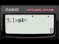 Standard Form Exam Question using Casio Calculator
