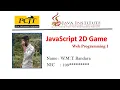 JavaScript 2D Game Development Java Institute