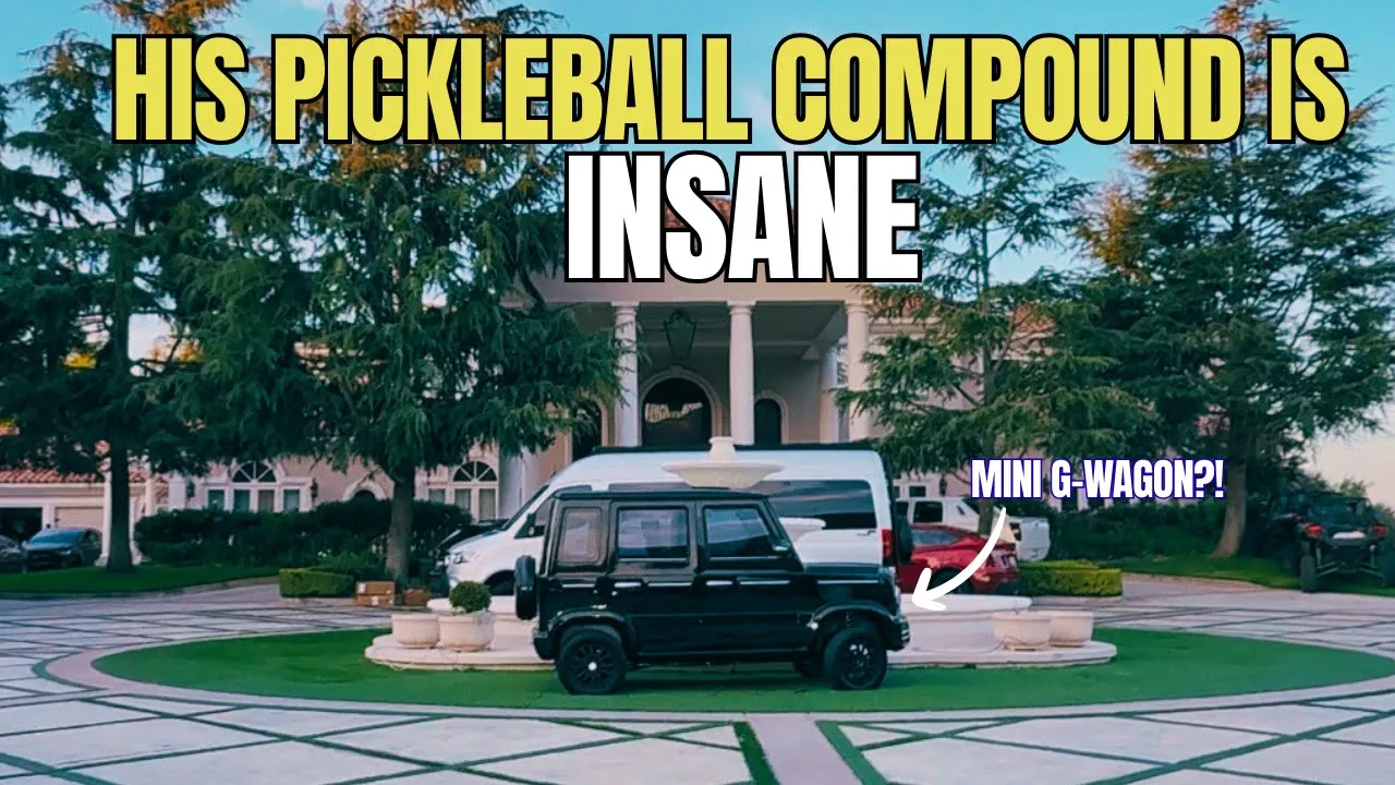 Pickleball Night at JAMIE FOXX'S MANSION Got OUT OF CONTROL