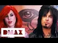 Kat Von D Tattoos Raven Eye For Former Boyfriend Nikki Sixx LA Ink