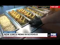 New Lunch Menu in Schools