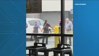Viral TikTok shows Georgia Waffle House workers walking elderly man into store