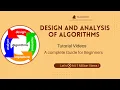 INSERTION SORT ALGORITHM DESIGN AND ANALYSIS OF ALGORITHMS SNS INSTITUTIONS