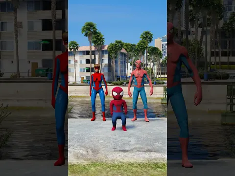 Which Random Team Will Win!  #shorts #gta5 #spiderman #hulk #familyhulk #familyspiderman