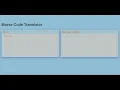 Morse Code Translator MLH Global Hack Week Challenge