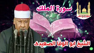 الشيخ ابو الوفا الصعيدى سورة الملك 