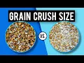 Coarse vs Fine Grain Crush In A Helles Bock exBEERiment