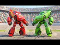 Lagu McQueen Mech Meets His Green Doppelganger — The Endless Battle Begins! 🔥🤖🏁