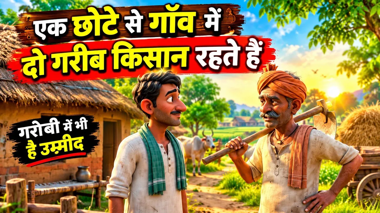 Ek Gaon Mein Do Garib Kisan Rahte the #viralvideo #trending #aivideo