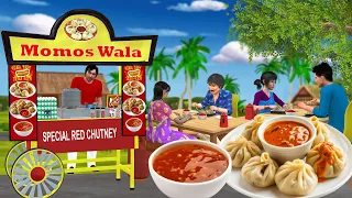 चटपटा मोमोज वाला || Spicy Momos Wala Story || Hindi Kahaniya || Stories in Hindi Cartoon Video