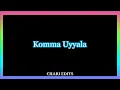 Lagu komma uyyala kone song lyrics video#rrrsongs