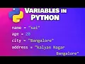 Python Variables Explained in 9 Minutes Beginner Friendly