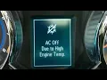 Overview of AC Off Due to High Heat Engine Temp Chevy Cruze