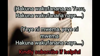 hakuna wa kufanana na yesu worship beat