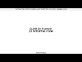 Aerodynamics Class 25 2D Potential Flow Example