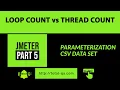 How to Paramterize Tests in JMETER Loop Count vs Thread Count COVID 19 RESTAPI