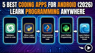 5 Best Coding Apps for Android 2026 Learn Programming Anywhere