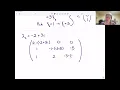 DiffEQ Section 10 6 part 3 A 3x3 Example with Complex Eigenvalues