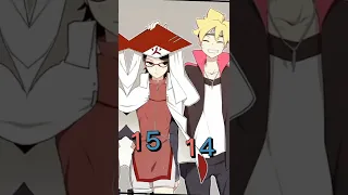 Boruto X Sarada Borusara Love Ages Shorts Boruto Naruto Anime Fyp Love Lovestory 