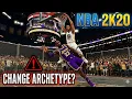 Change archetype NBA 2K20 JD MOD MENU