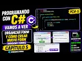 C Windows Forms from scratch Organizing Forms and How to Create a New Form Chapter 5
