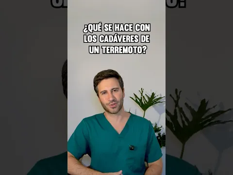Que hacer con los cuerpos de un terremoto | Doctor Negrete