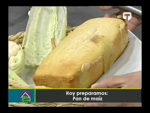Hoy preparamos Pan de maíz