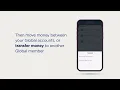 Transfers and Bill Pay Global CU app