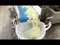 Cabbage Processing Line With Cutting Washing Drying And Packing Machine