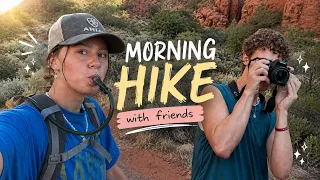 Come spend the morning with me ☀️ | grwm + hiking with friends