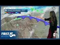 A Cold Front Will Dramatically Drop Highs Wednesday Afternoon
