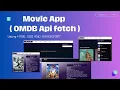 Movie Search App Using IMDb API mini IMDB clone app Vanilla JavaScript Project