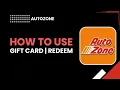 How to Use AutoZone Gift Card Redeem