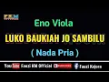 Download Lagu LUKO BAUKIA JO SAMBILU - Eno Viola ( KARAOKE ) Nada Pria