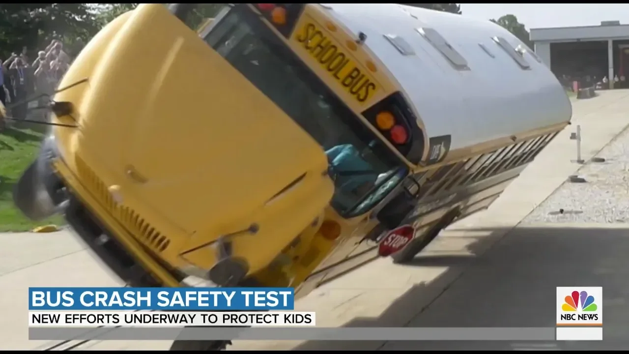 NBC Today Show - Bus Safety Crash Test