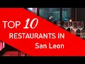 Top 10 best Restaurants in San Leon Texas