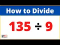 135 divided by 9 135 9 Value of Long Division