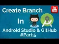 Create Branch into Android Studio and GitHub