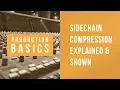 Ableton Live Production Basics 03 Sidechain Compression Explained Sidechaining Tutorial