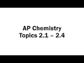 Topics 2 1 - 2 4