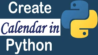 How to create a calendar using Python script Without function With Function