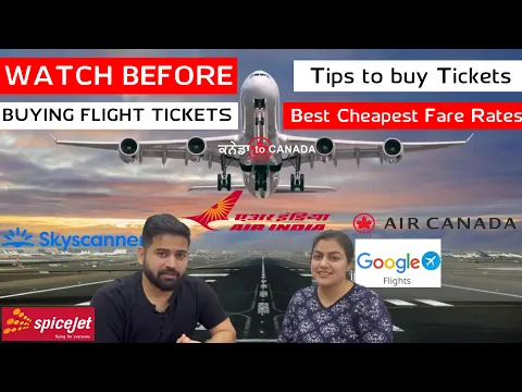 Download MP3 Tips to buy Flight tickets at best cheapest fare rates | How we booked tickets  | India to Canada
